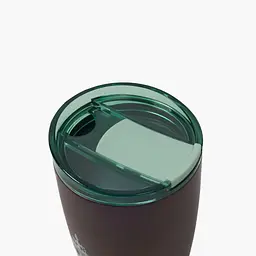 Термочашка MBM Home 520 мл коричнева з принтом (KP-160 BROWN/PRINT) - мініатюра 4