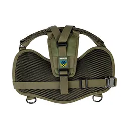 Шлея для собак WAUDOG PRO металевий фастекс S В 44-60 см хакі (689131) - мініатюра 4