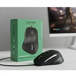 Миша комп'ютерна дротова XSTRIKE XS-102 USB 7D 3600DPI мишка