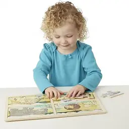 Пазл Melissa&Doug Мега 4 в 1 "Сафарі" (MD9366) - мініатюра 3