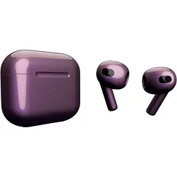 Навушники Apple AirPods 3 Deep Purple Gloss (MPNY3) [116481] - мініатюра 1