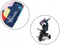 Велосипед триколісний Lionelo Haari Blue - мініатюра 7