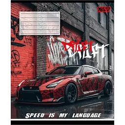Набір зошитів Yes Drift А5 18 аркушів у лінію 25 шт. (768883) - мініатюра 6