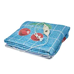 Електричне простирадло двоспальне синє термопростирадло 150х113см 86W Electric Blanket - мініатюра 3