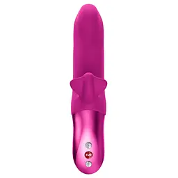 Пульсатор з вібрацією кліторального відростка Fun Factory BI STRONIC FUSION Magenta, 2 мотори - мініатюра 2