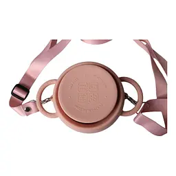 Безопасная пищевая силиконовая складная чашка oldbro 450 мл Pink - мініатюра 3
