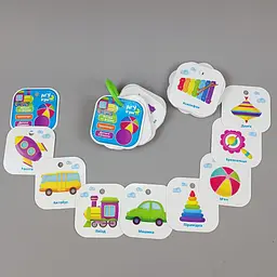 Картки на кільці "Фігури та форми. Транспорт"/укр/ - VT2000-02 "Vladi Toys"