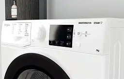 Пральна машина Whirlpool фронтальна 7 кг 1200 A+++ 43.5 см дисплей пара інвертор - мініатюра 5