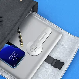 Тримач-холдер металевий Hoco PH45 Royalty metal magnetic holder поворотний на 180° - мініатюра 9