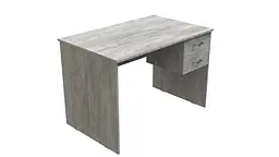 Стіл комп'ютерний Вінсент Ferrum-decor 750x1100x700 ДСП Бетон 16 мм (FRD-104811) - мініатюра 2