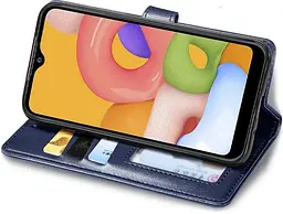 Чохол-книжка GETMAN Gallant Cover Case для Xiaomi Poco X5 Pro 5G/Redmi Note 12 Pro 5G Blue [84399] - мініатюра 5