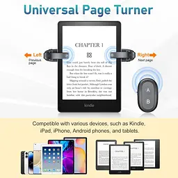 Дистанційне перегортання сторінок для Kindle Paperwhite:Kindle, кільцеве - мініатюра 3