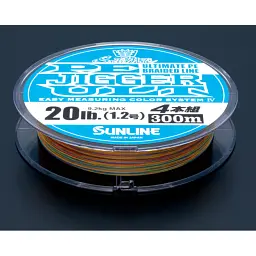 Шнур Sunline PE-Jigger ULT 600 м ( мulticolor) 1.7/0.225 мм 30 lb/13.0 кг - мініатюра 2