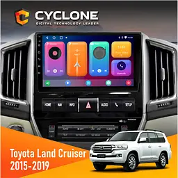 Штатна магнітола Toyota Land Cruiser (200) 2015-2019 Cyclone C9-001 2x32 CPL Cyclone (НФ-00002907)