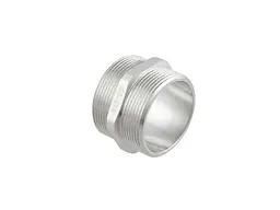 Ніпель RAFTEC латунь, ЗЗ, DN50х40, 2"х1 1/2", нікель, NP0605 - мініатюра 3