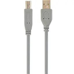 Кабель Cablexpert USB 2.0 AM/BM 1.8 m Grey [CCP-USB2-AMBM-6G] [119042] - мініатюра 1