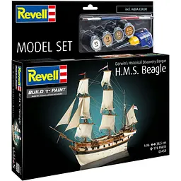 Збірна модель-копія Revell корабль HMS Beagle рівень 5 масштаб 1:96 (RVL-65458) - мініатюра 3