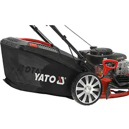 Газонокосарка бензинова YATO з приводом 2.4 кВт ширина різання Ø=46 см травозбірник-62 л (YT-85525) - мініатюра 9