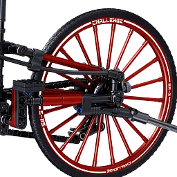 Конструктор велосипед  ZHEGAO OFF-ROAD BICYCLE спортивний офф- роад  258 деталей - мініатюра 6