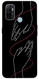 Чохол Demsky Плетення рук для Oppo A53/A32/A33
