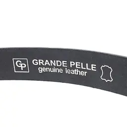 Шкіряний чоловічий ремінь GRANDE PELLE 3,4х120 см acs0026897 - мініатюра 5