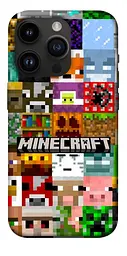 Чохол Demsky Minecraft collage для Apple iPhone 14 Pro (6.1)