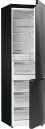 Холодильник Gorenje з нижн. мороз. камерою, 203х66х60см, 2 двері, 257(121) л, А+, Total NF, Зона св-ті, Інвертор, Зовн. Дисп, Wi-Fi, Чорний - мініатюра 9