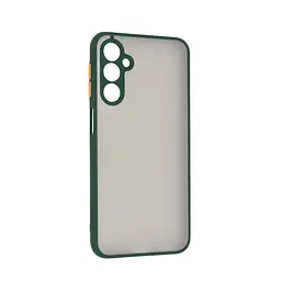 Чехол-накладка для Samsung Galaxy M34 5G (M346), Frosted Matte, зеленый, противоударный чехол с защитой всего корпуса, термополиуретан TPU + поликарбонат PC, ArmorStandart (ARM69711)