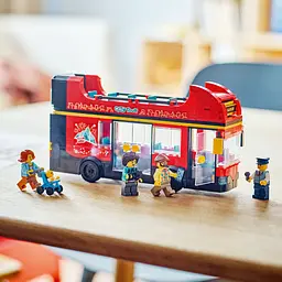 Конструктор LEGO City Червоний двоповерховий екскурсійний автобус 384 деталі (60407) - мініатюра 4