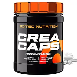 Креатин Scitec Nutrition Crea Caps 250 капсул - мініатюра 2