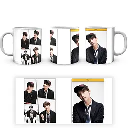 Кухоль GeekLand Bangtan Boys BTS J-hope Чон Хосок CP 04.477.944 330 мл білий - мініатюра 3