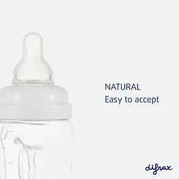 Антиколікова пляшечка Difrax Sage з силіконовою соскою та отвором для тримання 240 мл (193 Sage) - мініатюра 4