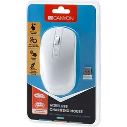 Бездротова миша Canyon CNS-CMSW18PW Wireless White (CNS-CMSW18PW) - мініатюра 5