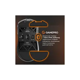 Мишка GamePro Genesis Spider Wireless/Bluetooth/USB Black (GM870B) - мініатюра 9