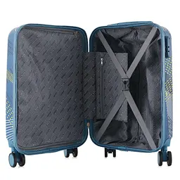 Валіза Semi Line 20" (S) Blue Pattern (T5652-1) - мініатюра 2