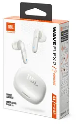Гарнітура JBL WAVE FLEX 2 White (JBLWFLEX2WHT) - мініатюра 11