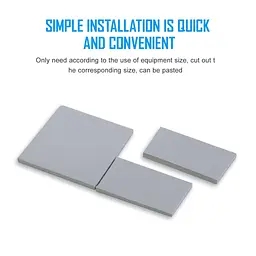 Термоінтерфейс Zezzio Thermal Pad 12.8 W/mK 85х45x1 мм Thermal Pad 12.8 W/mK 85х45x1 мм - мініатюра 3