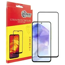 Чохол до мобільного телефона Dengos Kit for Samsung Galaxy A55 5G case + glass (Black) - мініатюра 4