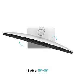 TFT 31.5" BenQ MA320UP, IPS, 4K, 2хHDMI, USB-C, HAS, Pivot, кол., сріблясто-сірий - мініатюра 6