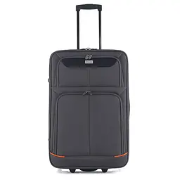 Валіза Semi Line 24" (M) Grey/Orange Lines (T5754-2) - мініатюра 2