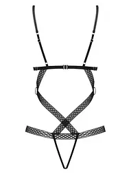 Боді Obsessive 855TED1 Body Black S/M - мініатюра 3