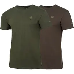 Футболка Hallyard Jones XL 2 шт. Зелений/Коричневий