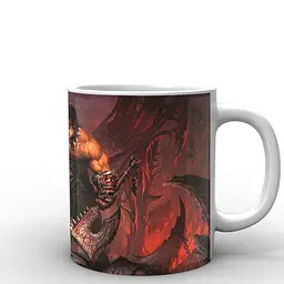 Кухоль GeekLand World of Warcraft фан арт WW.02.06 330 мл білий - мініатюра 3