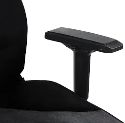 Геймерське крісло GT Racer чорне з темно-сірим (X-8007 Dark Gray/Black Suede) - мініатюра 5