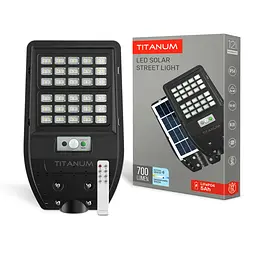 LED світильник сонячний IP54 Titanum 700Lm 5000K Сенсорний (27550-000) 