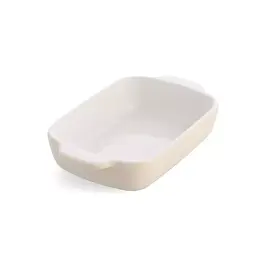 Форма для випічки з кришкою KitchenAid керамогранітна 24,1x15x6 см 0,9 л кремовий колір (CC006105-001) - мініатюра 2