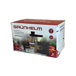 М'ясорубка електрична Grunhelm AMG181SS сіра (149433) - мініатюра 9