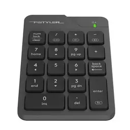 Клавіатура A4Tech FBK21C Wireless/Bluetooth Smoky Grey (4711421995108) - мініатюра 2