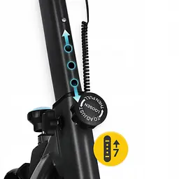 Велотренажер спінінговий (спінбайк) 4FIZJO Ultra SBIKE02 Black/Blue (P-5905973401647) - мініатюра 5