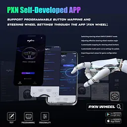Руль и педали и коробка передач PXN V9 GEN2 Bundle for PS4/XBOX/Xbox Series X|S/PC - миниатюра 14